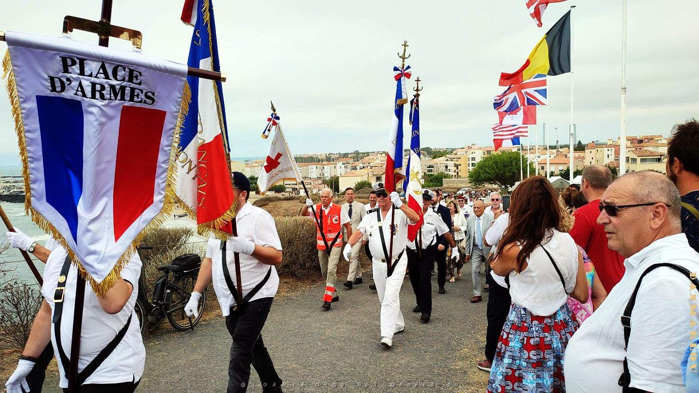 2 Cap Agde - 15 Aout 2023 -  Commemoration Debarquement de Provence  (41).jpg